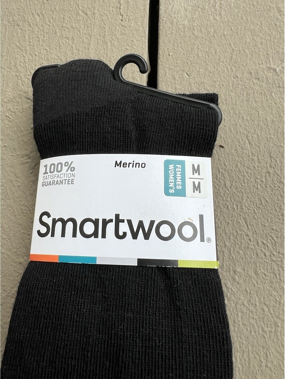 SmartWool Black PhD Run LT Elite L.C. - Size M Unisex - Women 7-9.5, Men 6-8.5.